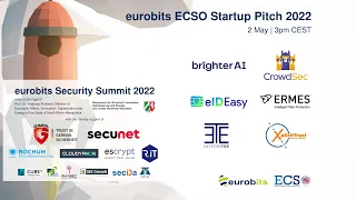 eurobits ECSO Startup Pitch 2022