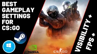 CS:GO - 2021 - Settings for Best FPS - Visibility - Nvidia Graphics - Launch Options - MAX FPS 300+