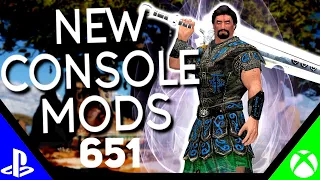 Skyrim Special Edition: ▶️5 BRAND NEW CONSOLE MODS◀️ #651 (PS4/XB1)