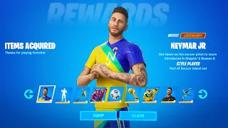 Fortnite Neymar Jr Challenges Reward