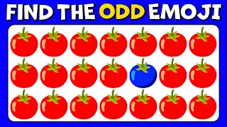 FIND THE ODD EMOJI OUT How good are your eyes in this 15 Seconds Emoji Quiz! Emoji Challenge Video