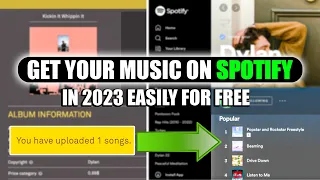 UPLOAD YOUR MUSIC TO ALL PLATFORMS FOR FREE (SPOTIFY, APPLE MUSIC, ITUNES...)