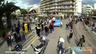 Cursa de llits disfresats Carnaval de Sitges 2014