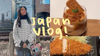Tokyo vlog. pt 2: cute café, amazing tonkatsu, wandering Shinjuku