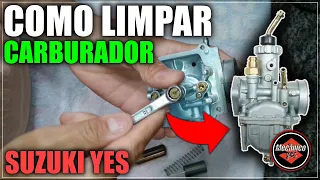 COMO DESMONTAR, LIMPAR E MONTAR O CARBURADOR DA SUZUKI YES VM22