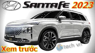 Xem trước Hyundai Santafe 2023 sắp ra mắt chính thức #santafe2023 #santafe2024 #hyundaisantafe2023