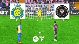 EAFC 24 ! AL NASSR VS INTER MIAMI ! Pre Season Friendly Match 23/24 Penalties ! PC