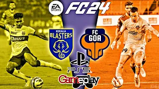 EA FC24 - Kerala Blasters vs FC Goa | PS5™ [4K 60] Gameplay | Indian Super League