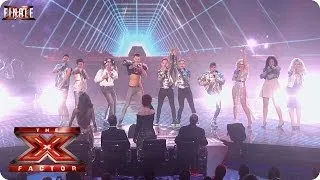 It's a HUGE past contestant mash-up! - Live Final Week 10 - The X Factor 2013