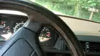 1992 Mercedes 400E Part Throttle Acceleration