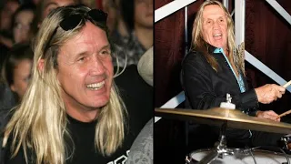 Iron Maiden drummer Nicko McBrain was paralysed on one side after stroke