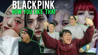 4 MUPPETS FANBOY OVER BLACKPINK! (HYLT MV Reaction) #byetokmoments