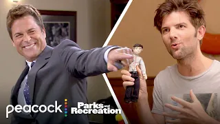 Ben and Chris being the best chaotic duo for 9 minutes 56 seconds | Parks and recreation