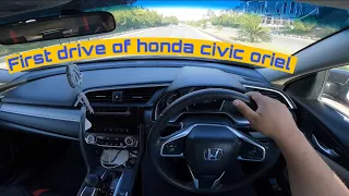 First informal POV drive of Honda civic vtec oriel 2017
