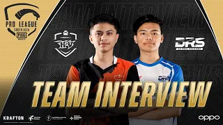 Team Interview- High Voltage Vs DRS Gaming | PUBG MOBILE Pro League South Asia 2022 Spring