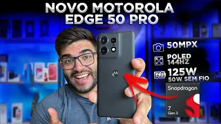 CHEGOU! Novo Motorola Edge 50 PRO! O mais novo TOP custo benefício da empresa! Já era S23 FE?