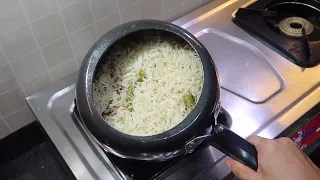 कुकर में बनाए खिले खिले जीरा राइस | Restaurant Style Jeera Rice In Pressure Cooker | Kabitaskitchen