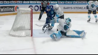 Barys vs. Dinamo Mn I 15.02.2023 I Highlights KHL / Барыс - Динамо Мн I 15.02.2023 I Обзор матча КХЛ