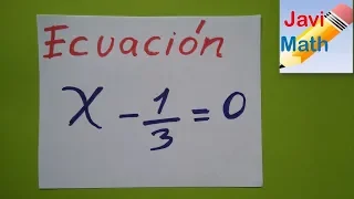 ecuaciones con números racionales / ejemplo 18