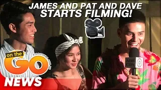 ‘James and Pat and Dave’ starts filming! | On The Go