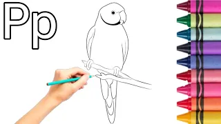 Parrot Drawing || How to Draw a Parrot Step by Step for Beginners|| तोता कैसे बनाएं #parrot #drawing