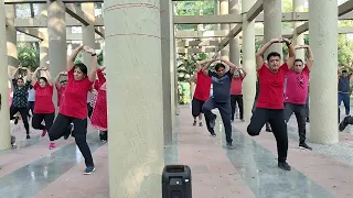 zumba Aerobics at Bhauche udayan # shriadwani