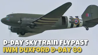 D-Day Flypast of C-47s and DC3's • IWM Duxford - Summer Air Show D-Day 80 2024