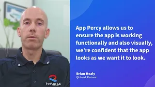 Resimac leverages Automated Visual Testing with App Percy