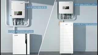 SOFARSOLAR HYD5-20KW Storage Inverter and Battery Install Video