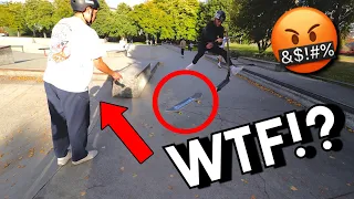 Why Scooter Riders HATE Skateboarders!