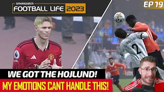[TTB] MASTER LEAGUE EP19 - MY EMOTIONS CANT HANDLE THIS GAME! - WE GOT HOJLUND! [FOOTBALL LIFE]