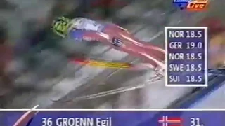 Egil Grønn - 108,5m - Lillehammer 01.12.1996 K120 - Ski Jumping WC