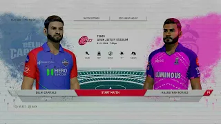 Rajasthan Royals vs Delhi Capitals - Cricket 22 PS5