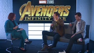 Benedict Cumberbatch and Tom Holland talk about their awkward first meeting!