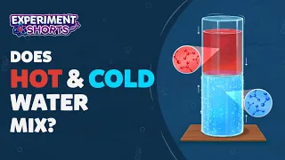What Happens If You Mix Hot & Cold Water? | Water Density Experiment At Home | #Shorts