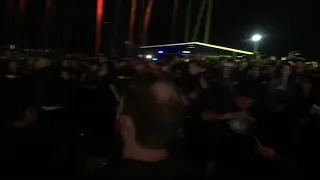 Mosh pit during “The Kids Aren’t All Right” live at Sabroso by The Offspring 4/7/2018