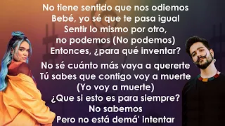 Karol G, Camilo - Contigo Voy A Muerte (Letra/Lyrics)