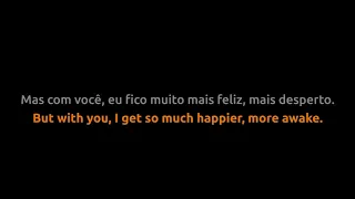 Não Vá Embora - Marisa Monte - Lyrics video english português translation