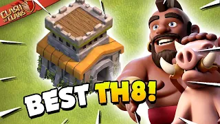 BEST TH8 Attack Strategy for 3 Stars (Clash of Clans)