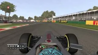 F1 2011 Gameplay Melbourne Time Trial 1:20:948 -  HD 1080p