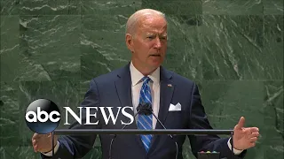 Biden addresses United Nations General Assembly | ABC News