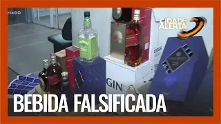 BEBIDA FALSIFICADA: POLÍCIA APREENDE GRANDE QUANTIDADE DE WHISKY