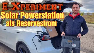 Experiment Reserveakku: Kann eine mobile Powerstation ein Elektroauto retten? (E-Reservekanister?)