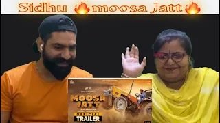 Reaction | MOOSA JATT (Official Trailer) Sidhu Moose Wala | Sweetaj Brar | Tru Makers | Releasing