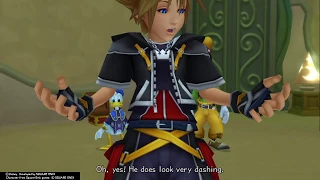 KINGDOM HEARTS - HD 1.5+2.5 ReMIX KH2 Sora Change to New Clothes