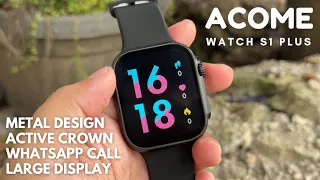 300 RIBU GARANSI RESMI DAN FITUR LENGKAP | REVIEW ACOME WATCH S1 PLUS