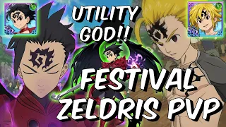 Festival Zeldris Is GOD TIER Support for Assault Meliodas in PVP!! - Seven Deadly Sins: Grand Cross