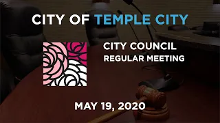 Temple City | City Council | May 19, 2020