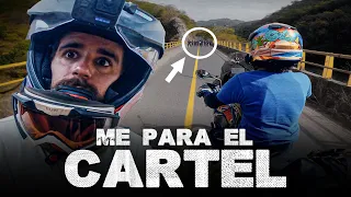 THE MEXICO CARTEL STOPS ME ON a DISPUTED ROAD for CARRYING CAMERAS ON THE MOTORCYCLE | Episode 254