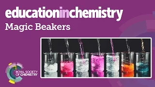 Magic beakers - chemistry colour change demonstration